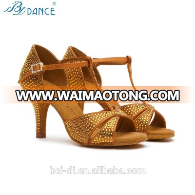 women latin shoes new model ladies standard dance shoes Model 2358