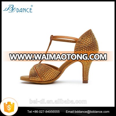 women Latin Dance Shoes High Heel Sexy Latin Shoes 2358-C